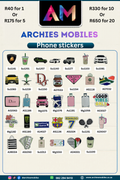 Phone Stickers - Metal Enamel Badge