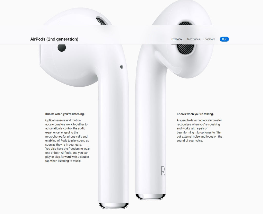 Apple AirPods 2nd Generation - Brand New Sealed - Earphones
