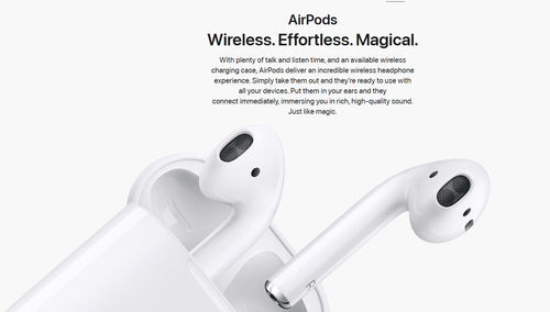 Apple AirPods 2nd Generation - Brand New Sealed - Earphones