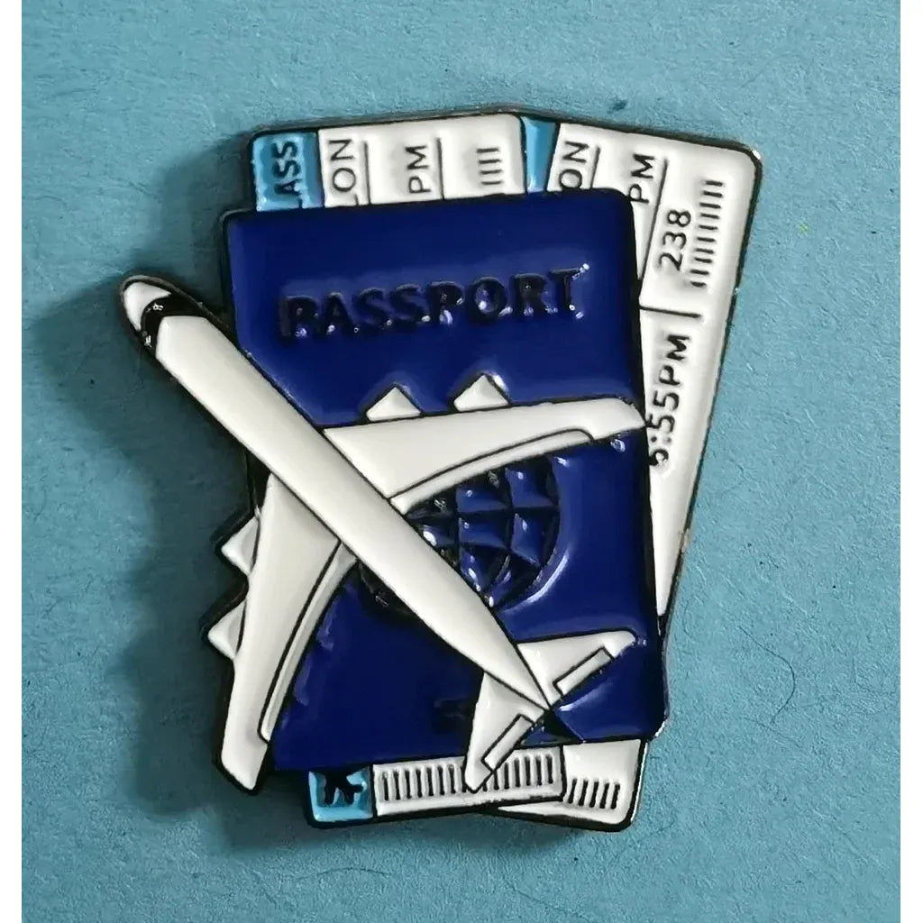 Phone Stickers - Metal Enamel Badge - Accessories