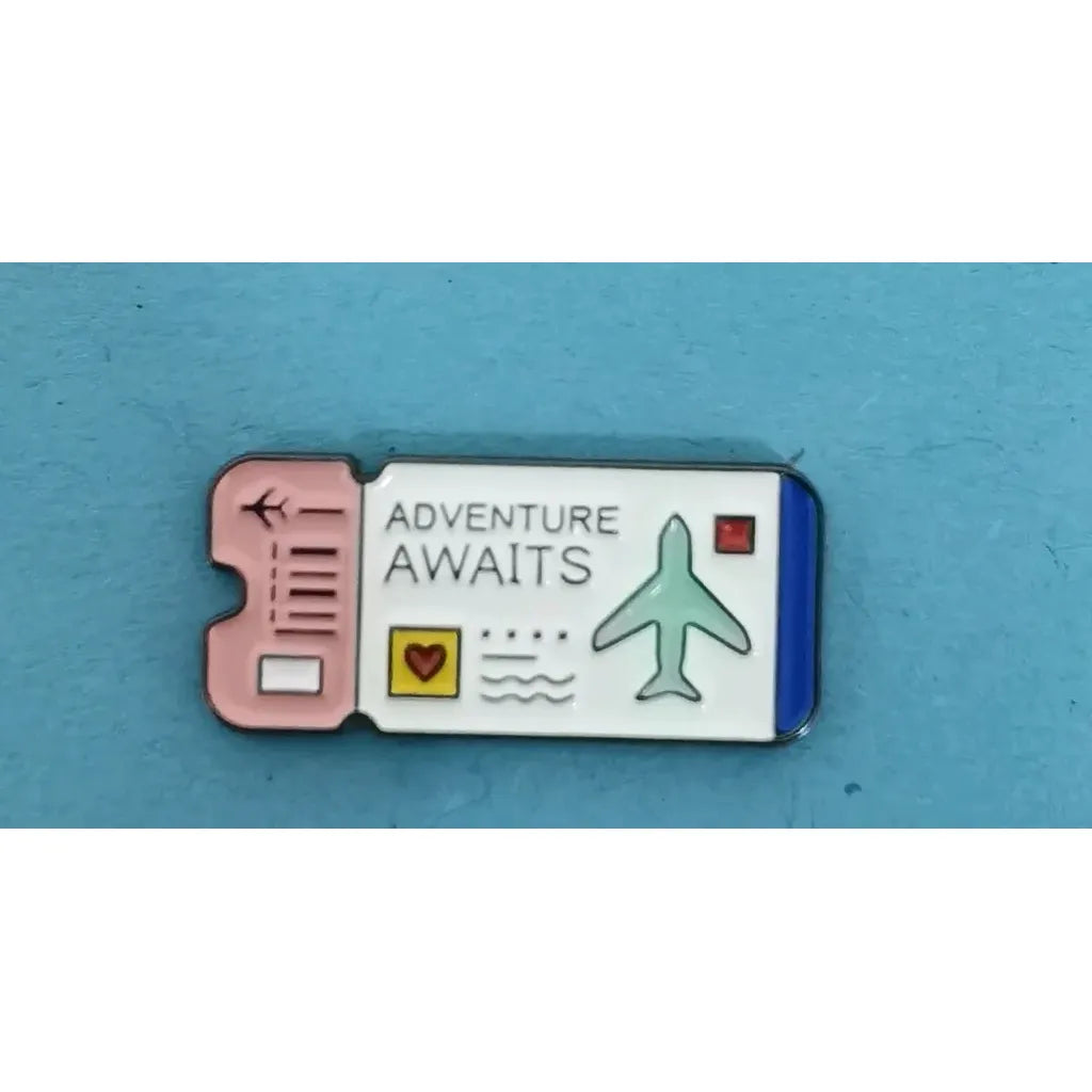 Phone Stickers - Metal Enamel Badge - Accessories