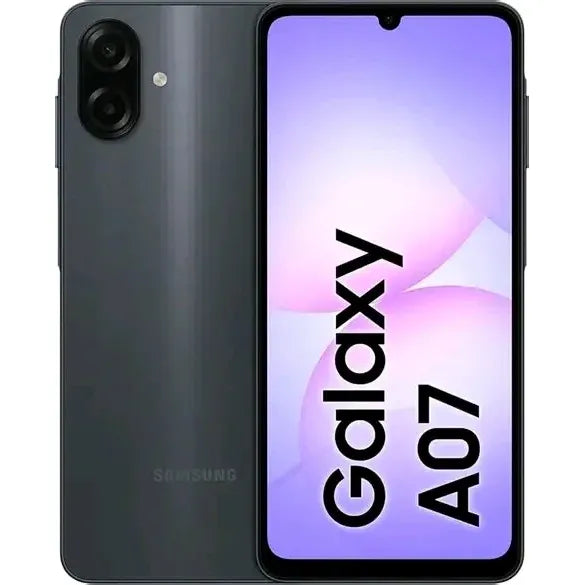Samsung Galaxy A07 128GB Dual SIM LTE (Local Stock) - Black - Smart Phones