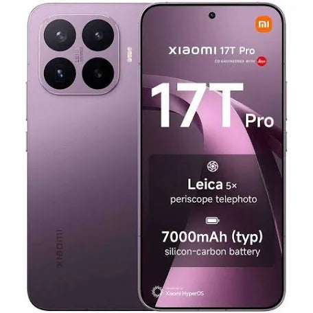 Xiaomi 17T Pro 512GB - Purple - BRAND NEW SEALED